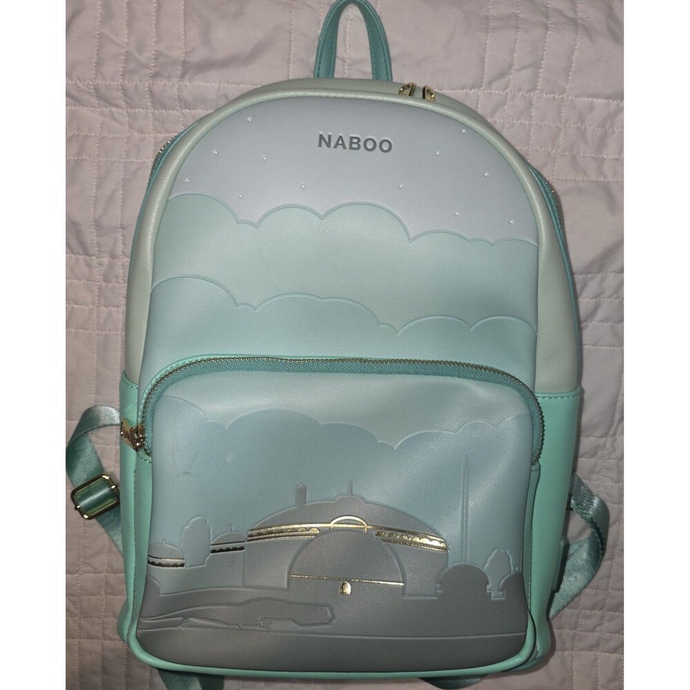 Loungefly Disney star wars Naboo mini backpack bookbag purse bag tote!